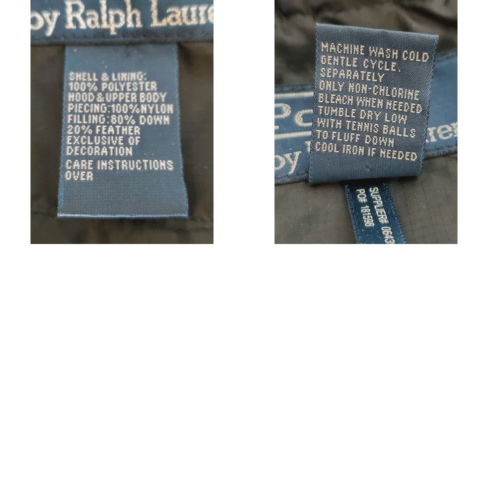 Polo Ralph Lauren VINTAGE Polo Ralph Lauren Quilted Down Bubble Puffer Jacket Black Stow Hood Men's XL Size US XL / EU 56 / 4 - 8 Thumbnail