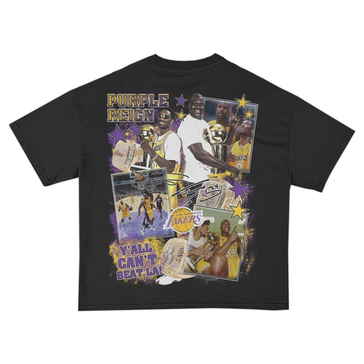 NBA Shaq Kobe Lakers Untouchable Lifestyle tee Size US M / EU 48-50 / 2 - 2 Thumbnail