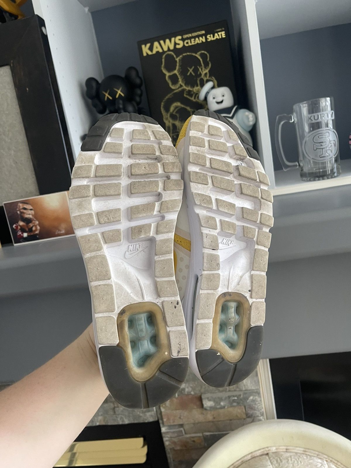 Nike Nike Air Max Zero Tinker Sketch Yellow Size 9.5 Size US 9.5 / EU 42-43 - 3 Thumbnail