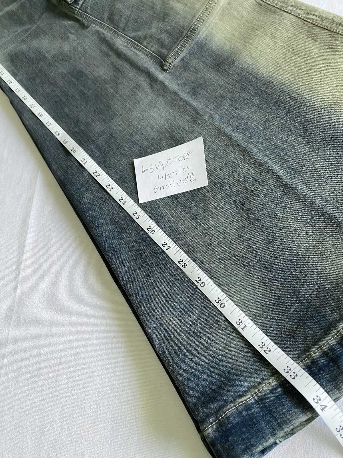 Rick Owens Rick Owens Double Cargo Jumbo Belas EDFU23 Mineral Pearl 48 Size US 32 / EU 48 - 20 Thumbnail