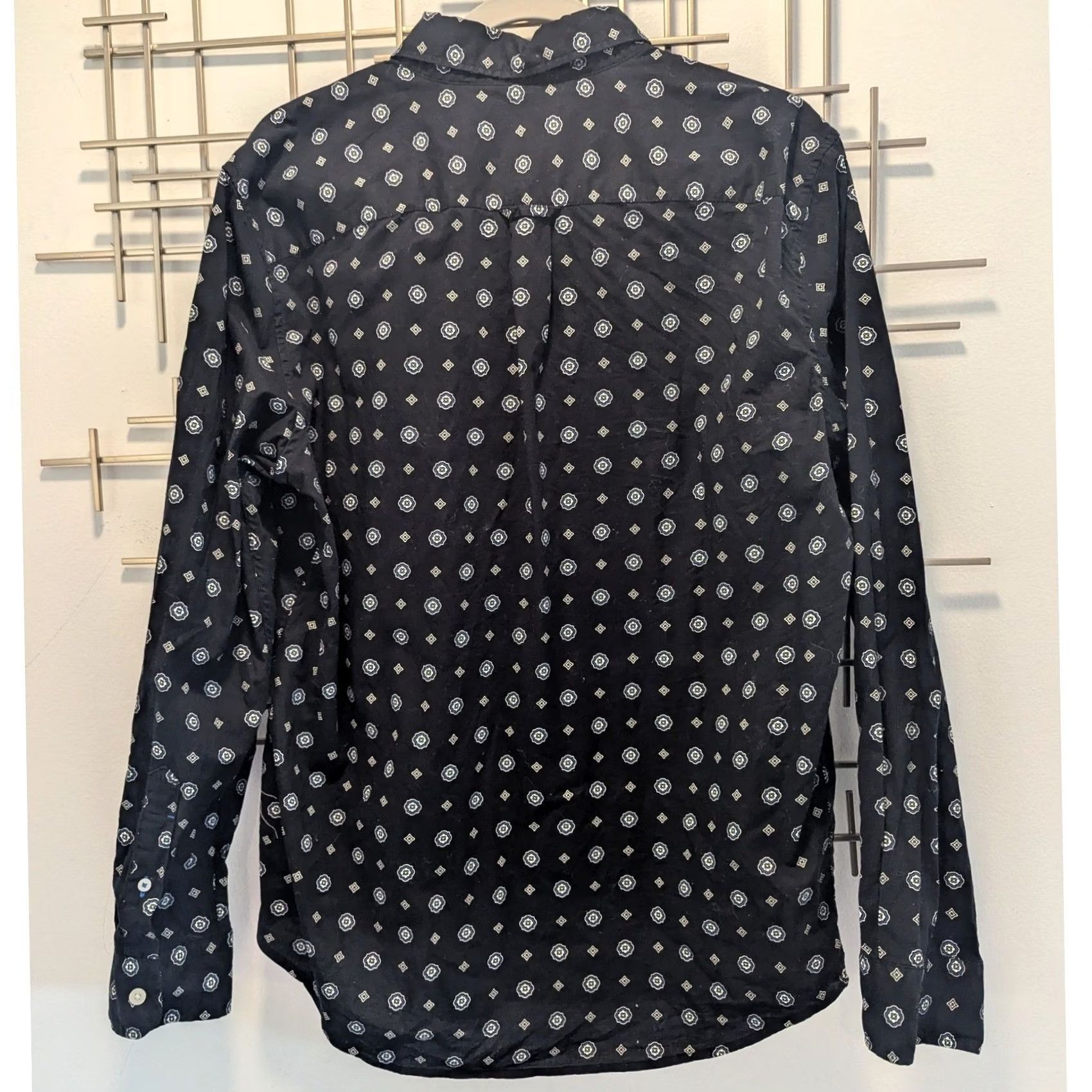 American Eagle Outfitters American Eagle Shirt Men's Classic Fit Geometric Print Retro L Size US L / EU 52-54 / 3 - 2 Thumbnail