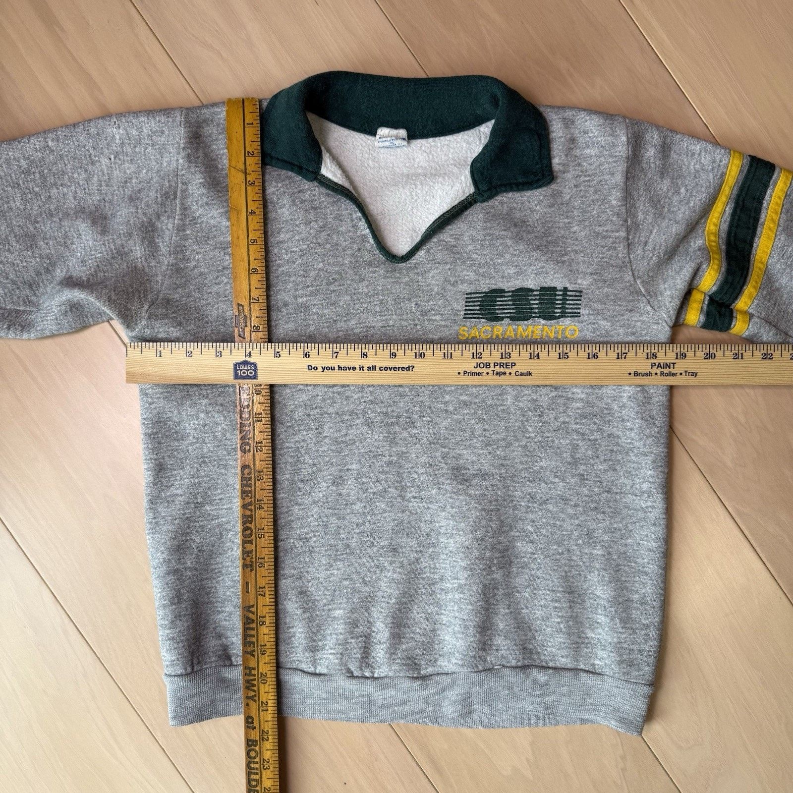 Champion Vintage California State University Sweatshirt M Gray 80s Size US M / EU 48-50 / 2 - 2 Thumbnail