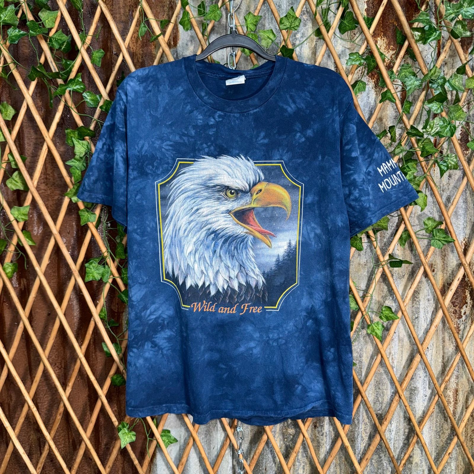 Delta Vintage Y2K wild free eagle mammoth mountain tie dye t-shirt Size US M / EU 48-50 / 2 - 1 Thumbnail