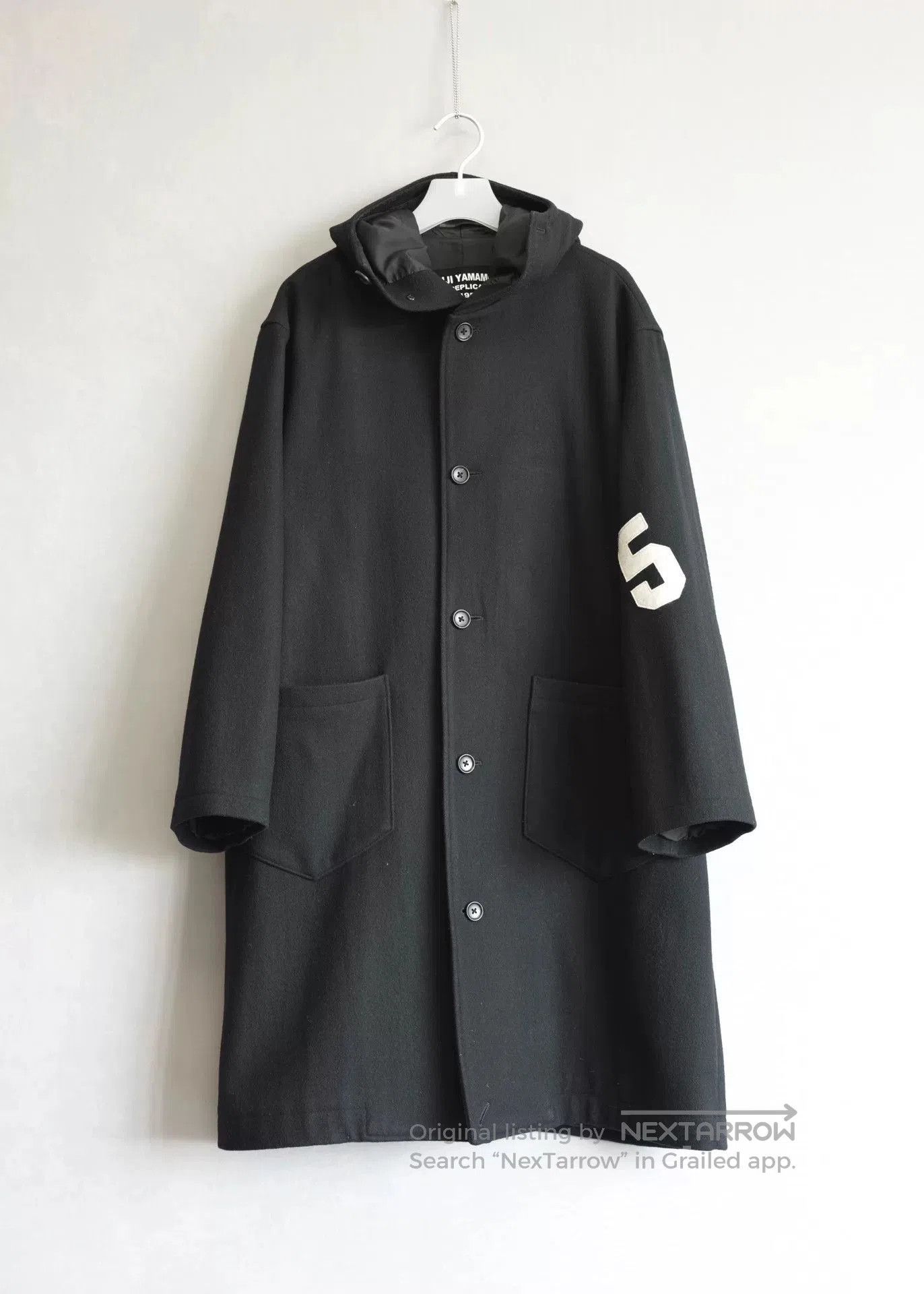 Yohji Yamamoto yohji yamamoto digital pleats hooded coat. Size US S / EU 44-46 / 1 - 1 Thumbnail
