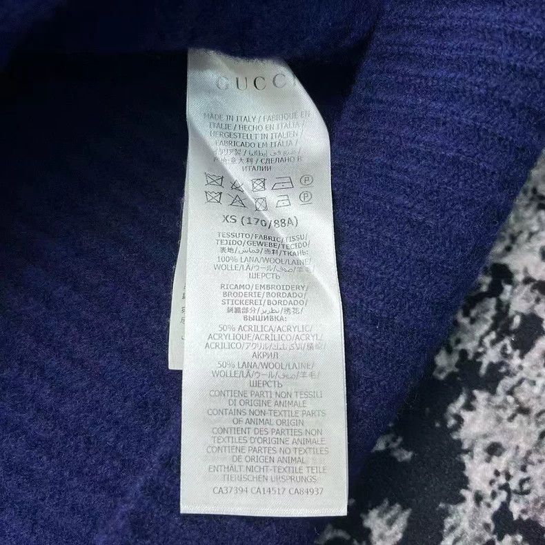Gucci GucciNavy blue sweater 2503-Nextarrow Size US XS / EU 42 / 0 - 4 Thumbnail