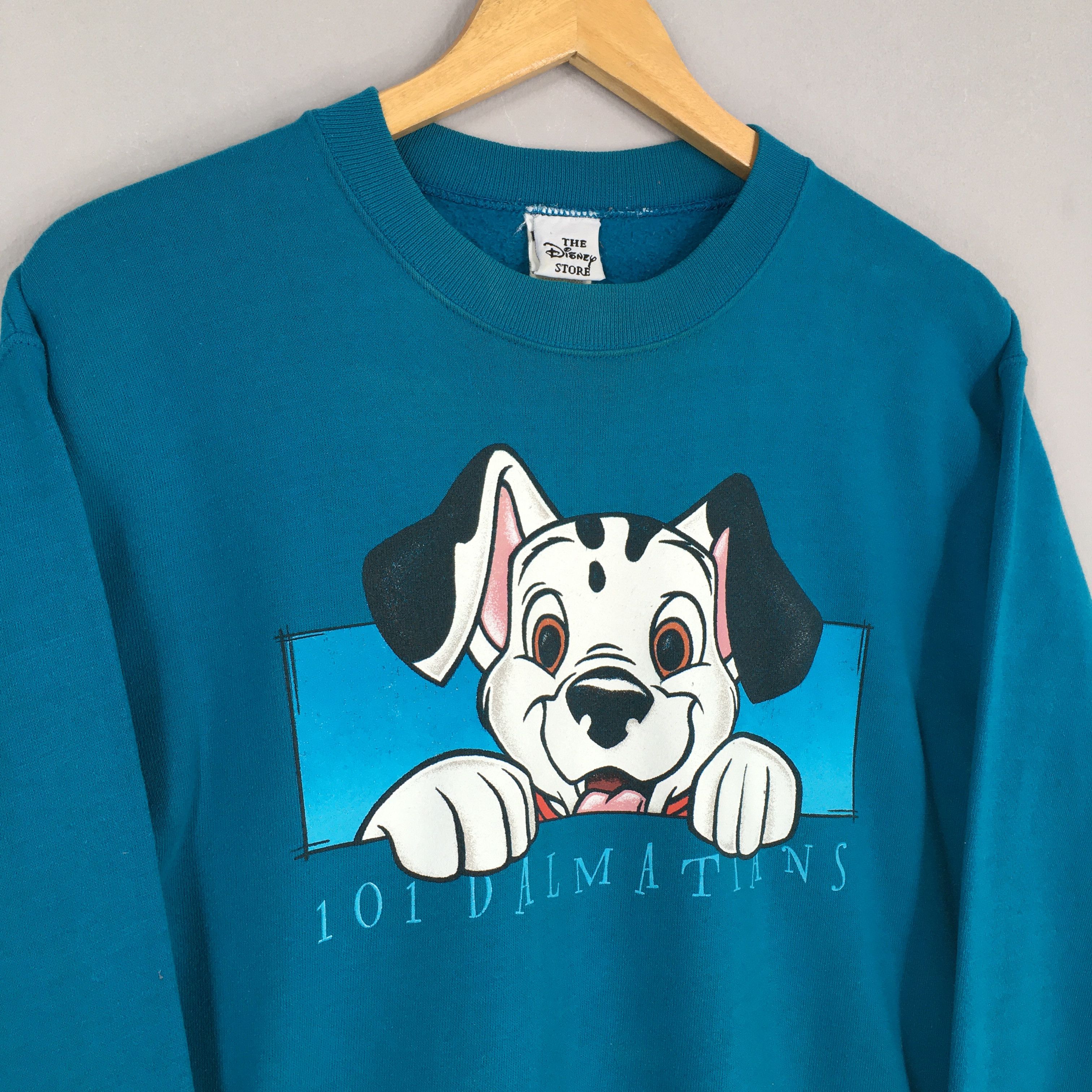 Disney × Vintage Vintage 101 Dalmatians Dog Cartoon Sweatshirt XS Size US XS / EU 42 / 0 - 3 Thumbnail