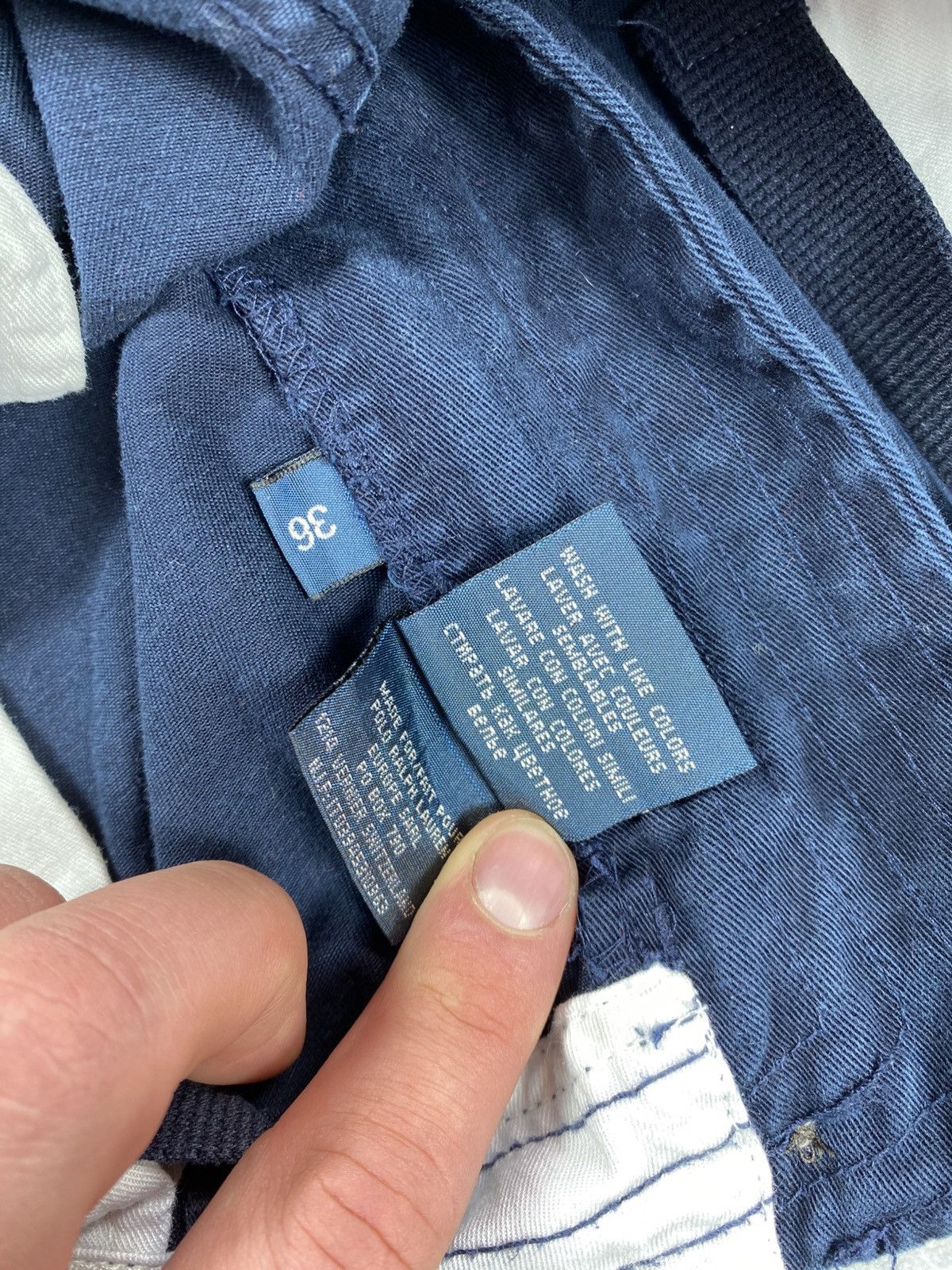 Polo Ralph Lauren × Ralph Lauren × Vintage Vintage Polo Ralph Lauren Men’s Cargo Shorts Size 36 Size US 36 / EU 52 - 11 Thumbnail