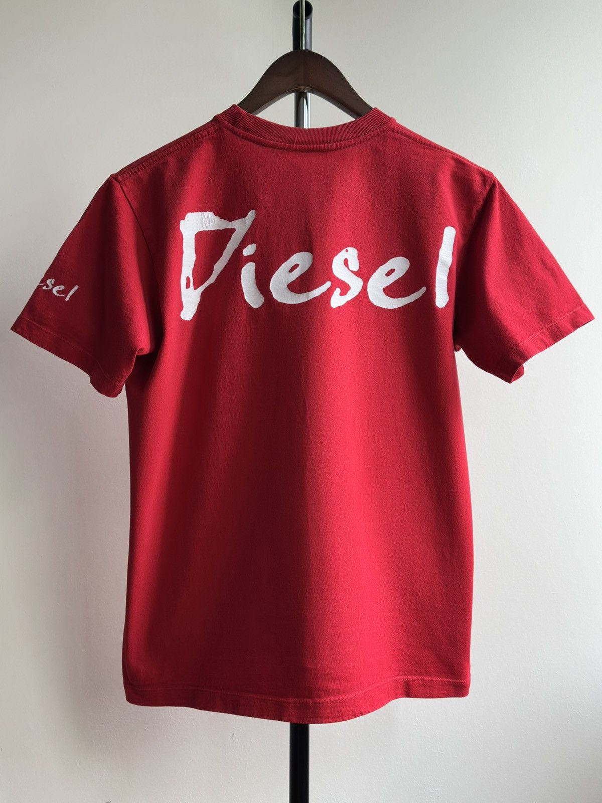 Diesel × Vintage VINTAGE Y2K DIESEL BIG LOGO TEE Size US L / EU 52-54 / 3 - 2 Thumbnail