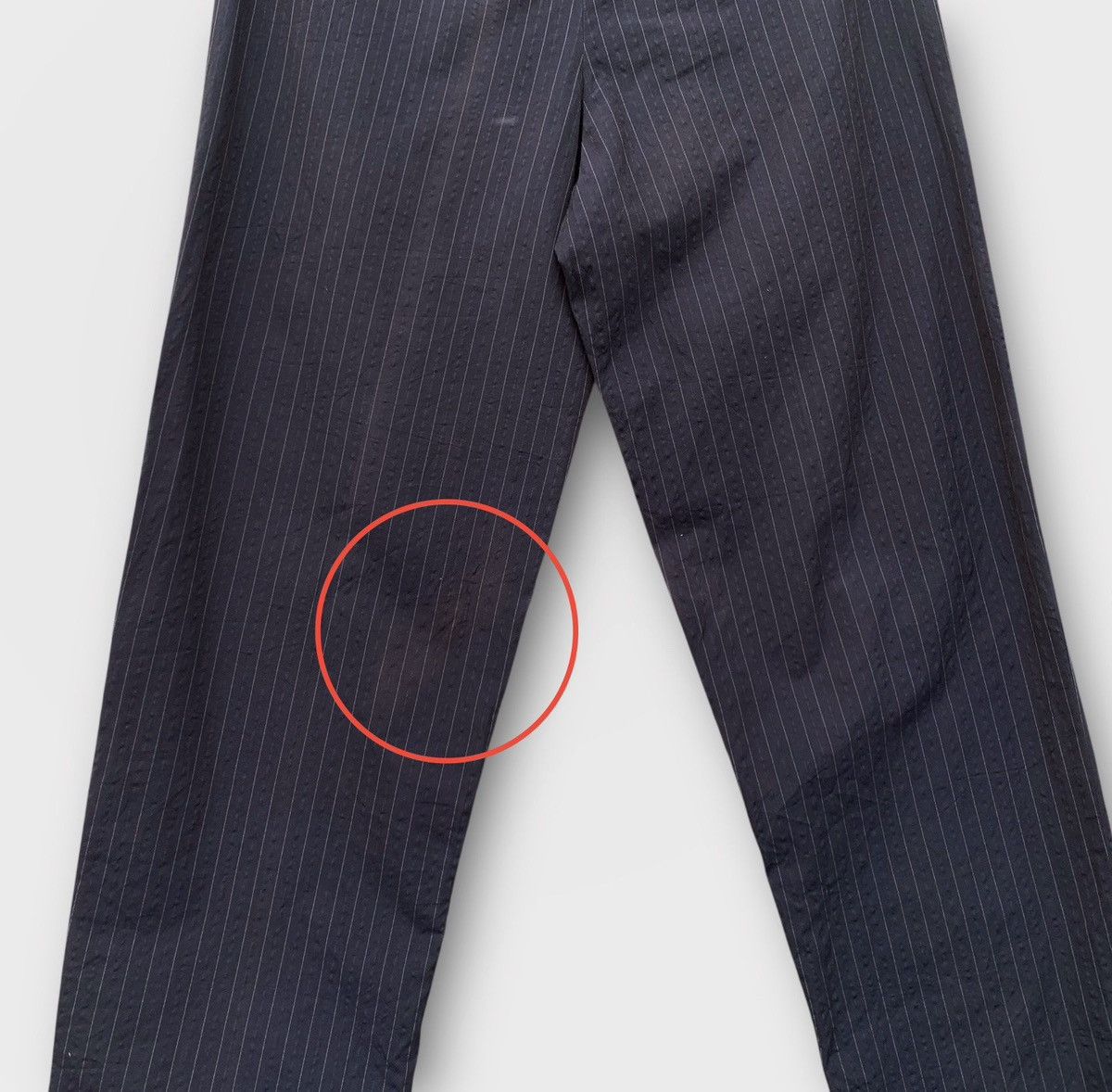 Hermes Vintage Hermes Paris Classic Straight Trousers Stripe Pant Size US 32 / EU 48 - 7 Thumbnail