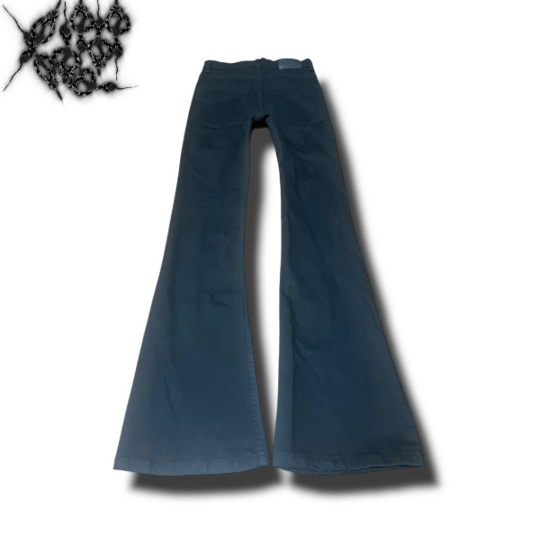 If Six Was Nine "Unknown" i6w9 Style Blk Flare Pants Size US 26 / EU 42 - 2 Thumbnail
