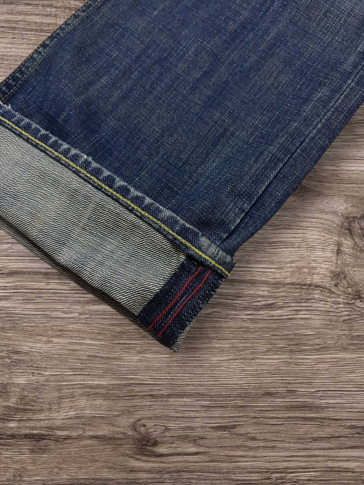 Jun Takahashi Kunna Kunna Japan Grunge Cross Shade Distress Jeans Size US 32 / EU 48 - 6 Thumbnail