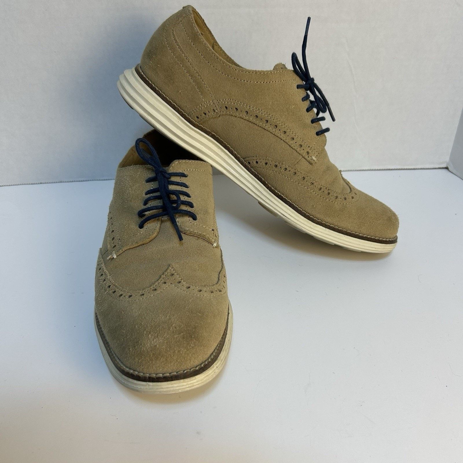 Cole Haan Cole Haan Grandos Men's Shoes Size 8.5M Grand Wingtip Oxford Size US 8.5 / EU 41-42 - 6 Thumbnail