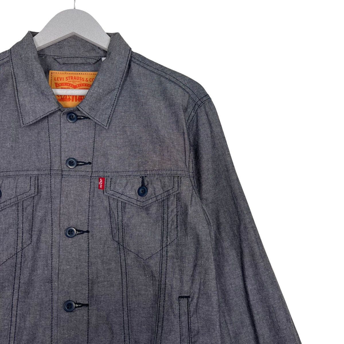 Levi's 🔥 LEVIS SHIRT TRUCKER JACKET Size US S / EU 44-46 / 1 - 5 Thumbnail