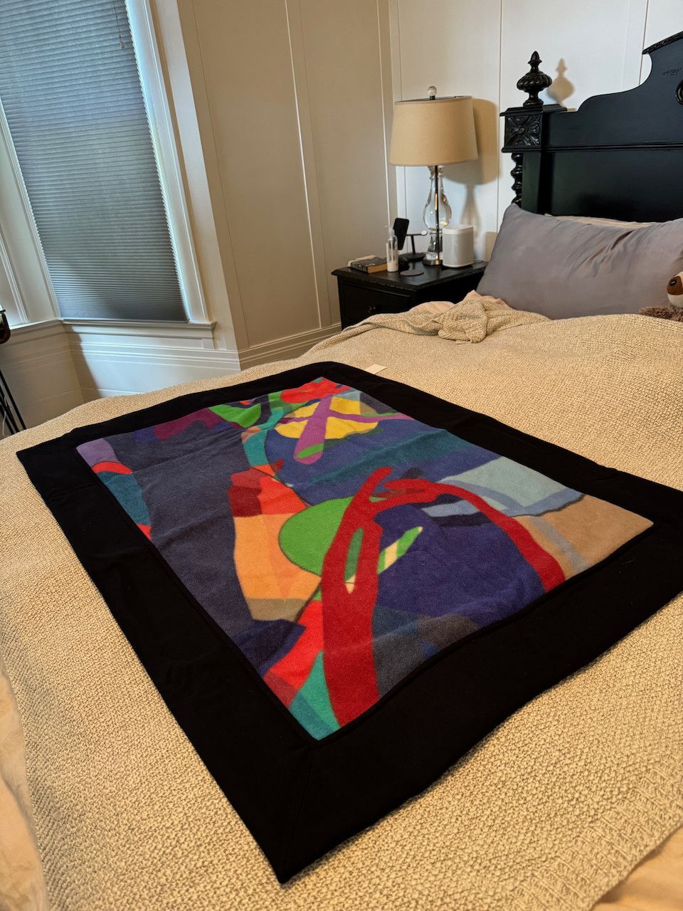 Kaws × Sacai FW21 Sacai x KAWS - Multicolor 36x49 Wool/Poly Blanket Size ONE SIZE - 1 Thumbnail