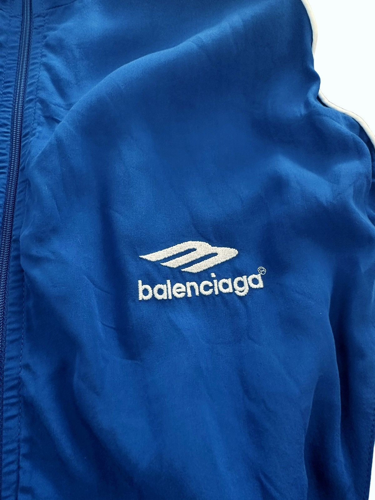 Balenciaga 3B Oversized Sport stop Windbreaker Blue Size US M / EU 48-50 / 2 - 3 Thumbnail
