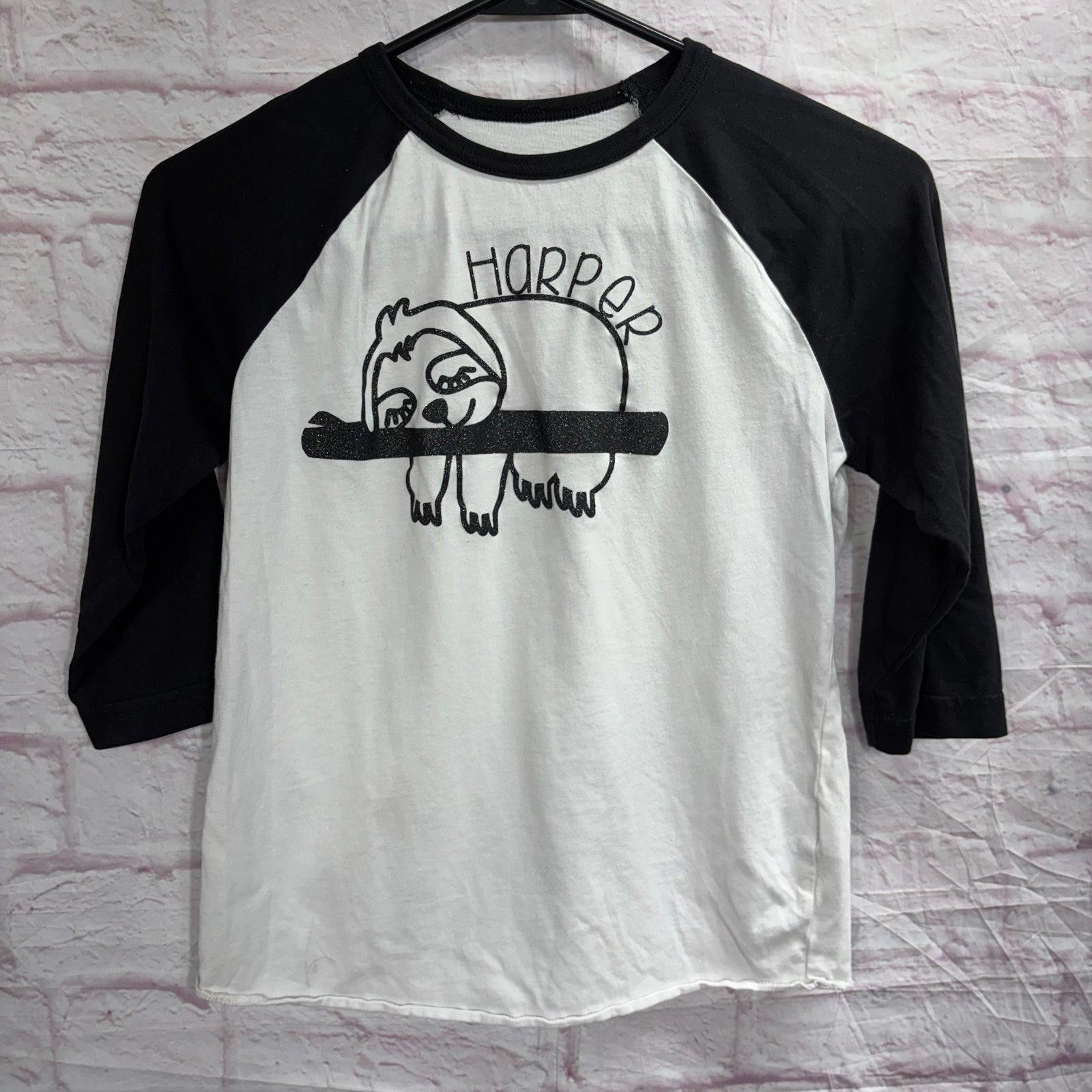 Athletic Works Athletic Works Sloth Graphic Raglan T-Shirt Size Large Size L / US 10 / IT 46 - 1 Thumbnail