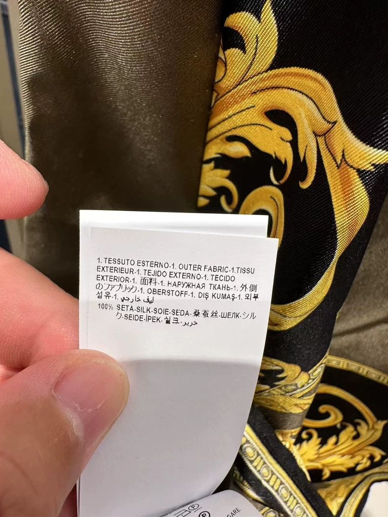 Versace Versace Silk shirt Size US L / EU 52-54 / 3 - 5 Thumbnail
