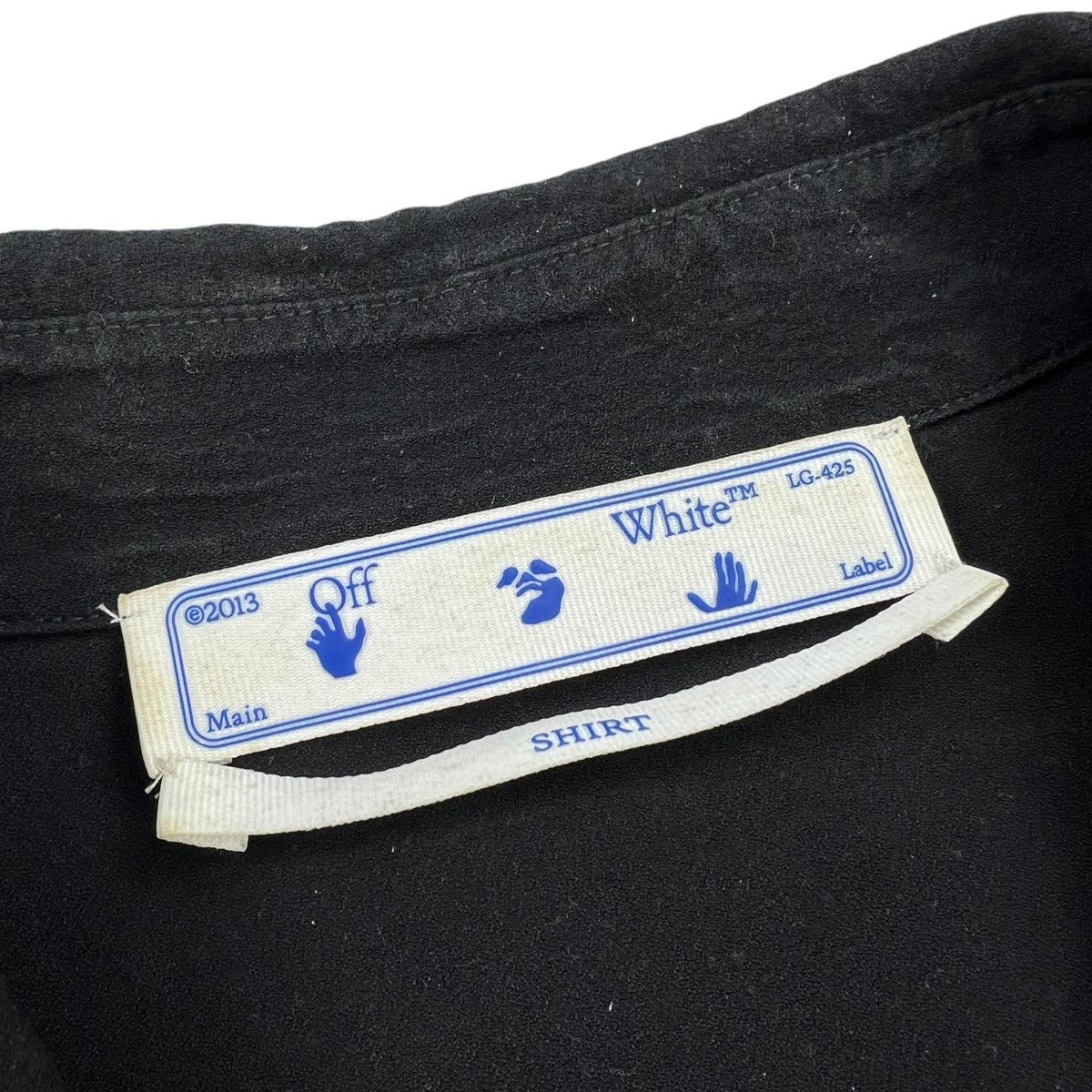 Off-White Cut Here Short Sleeve Shirt