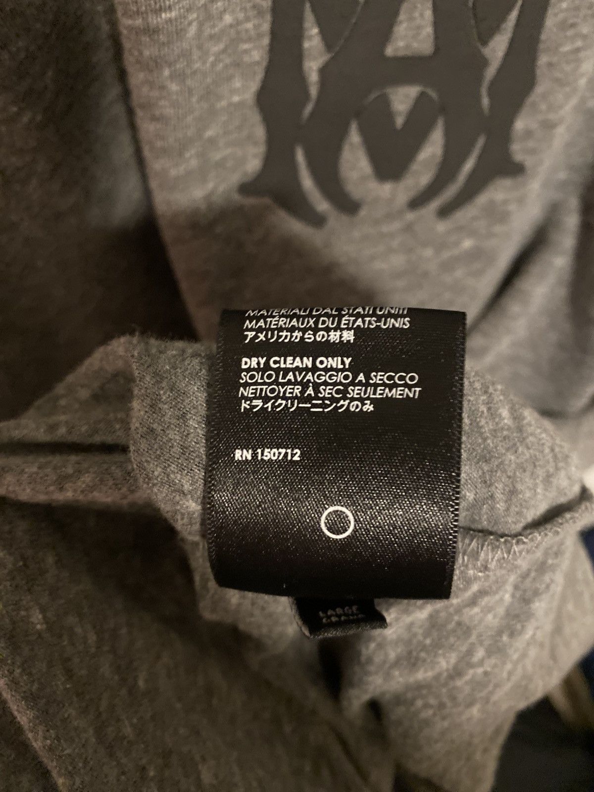 Amiri Grey Amiri T-shirt size XL Size US XL / EU 56 / 4 - 5 Thumbnail