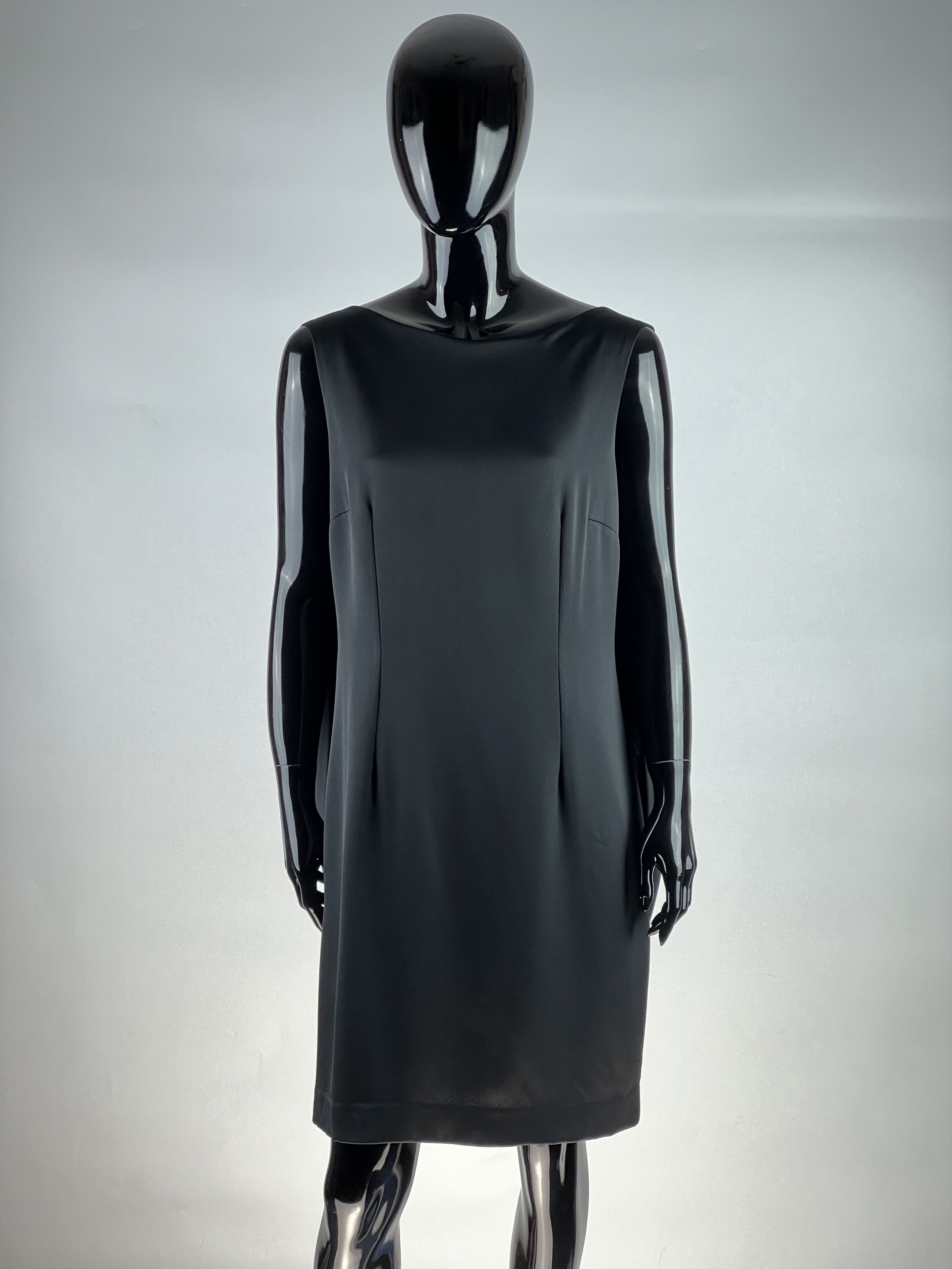TWINSET Twin-Set Black Sleeveless Dress Size L Size L / US 10 / IT 46 - 1 Thumbnail