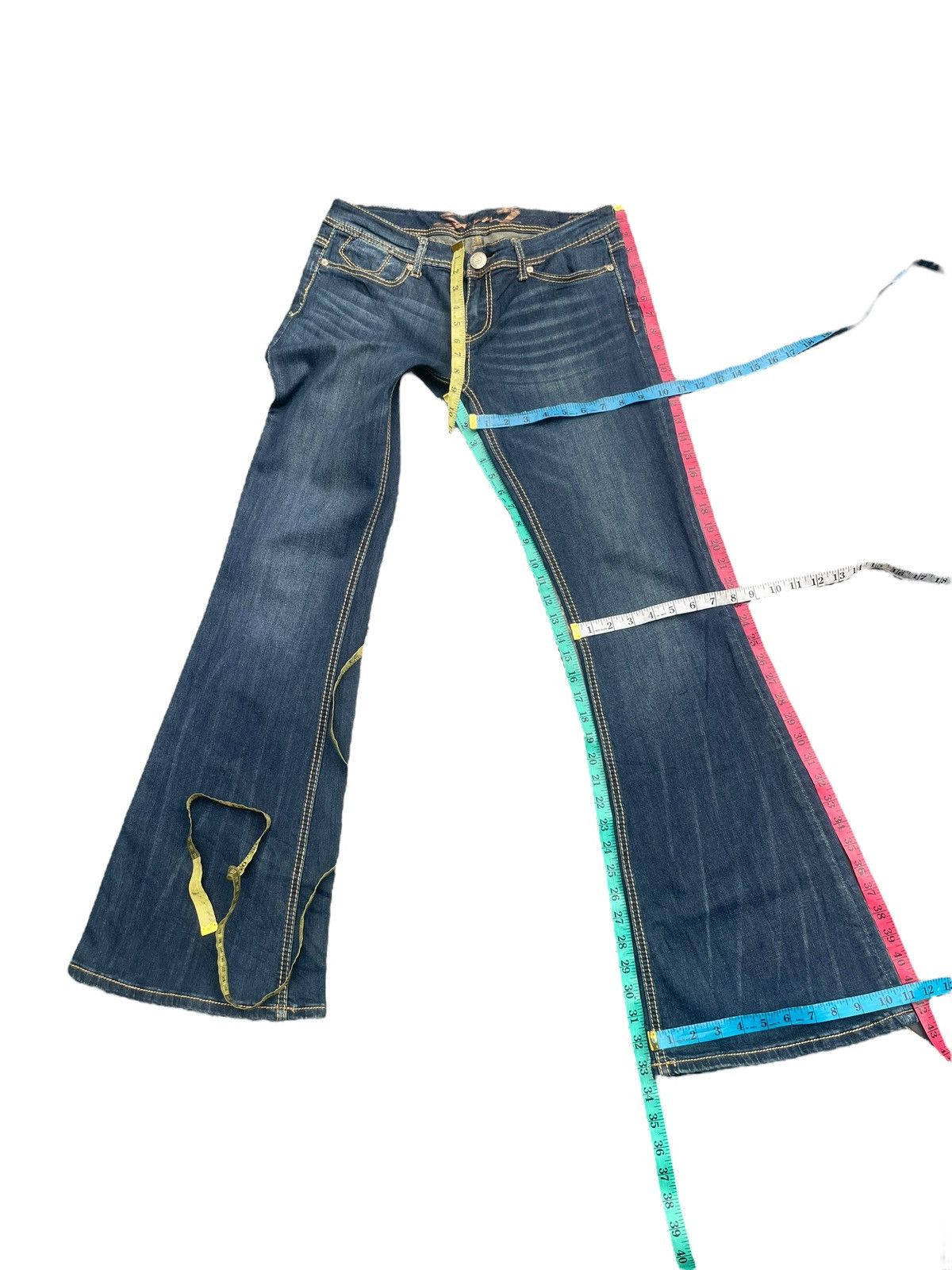Designer × Seven 7 Seven 7 Flare Denim Size 33" - 9 Thumbnail