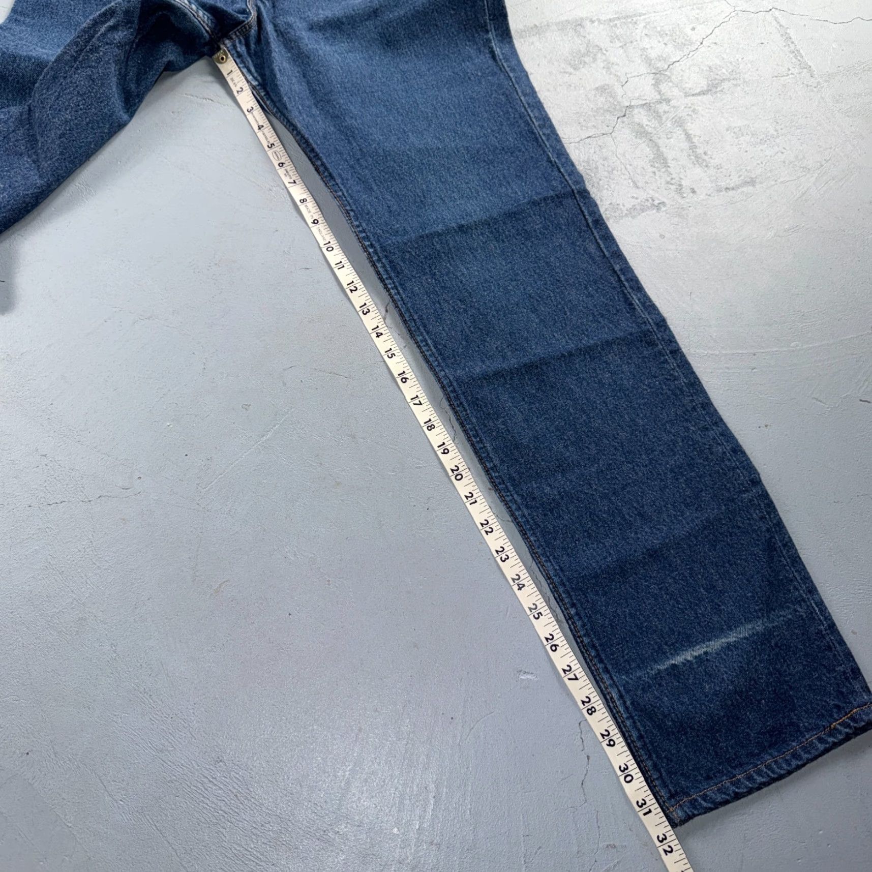 Levi's VINTAGE Levi's 501 Jeans 80s 90s USA Straight High Rise WWomen's 13 Blue Denim 5-Pocket CS Regular XX Size 34" / US 12 / IT 48 - 7 Thumbnail