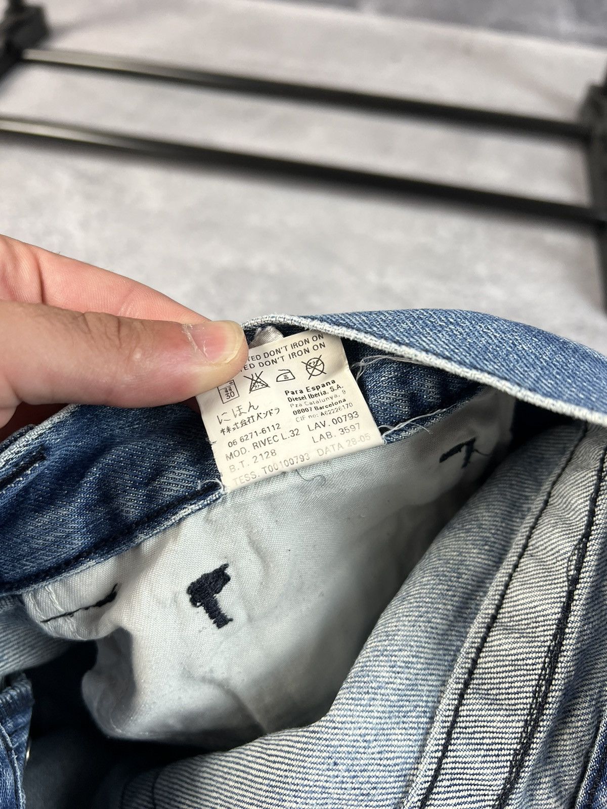 Designer × Diesel × Vintage Vintage Diesel denim jeans Size US 30 / EU 46 - 10 Thumbnail