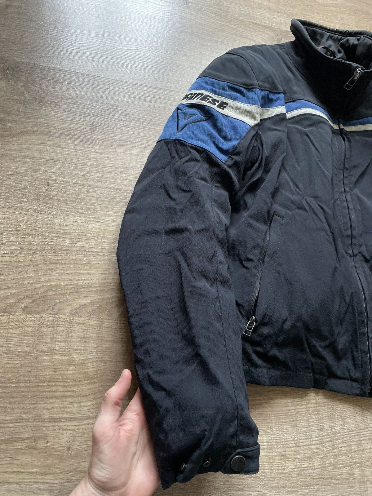 Dainese Vintage Dainese Textile Motorcycle Jacket Black Blue Size US M / EU 48-50 / 2 - 8 Thumbnail