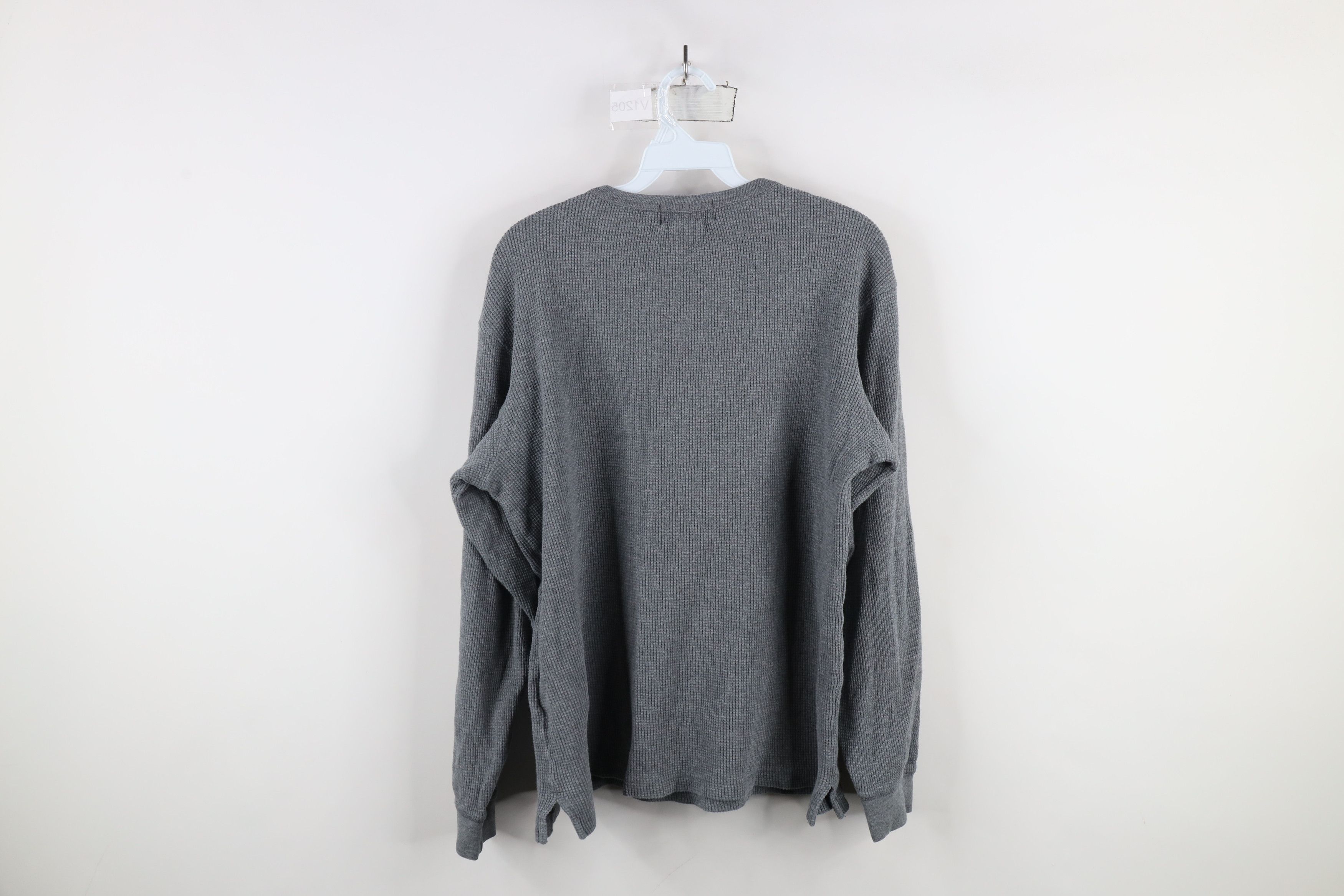 Eddie Bauer × Vintage Vintage 90s Eddie Bauer Waffle Knit Long Sleeve T-Shirt Size US S / EU 44-46 / 1 - 10 Thumbnail