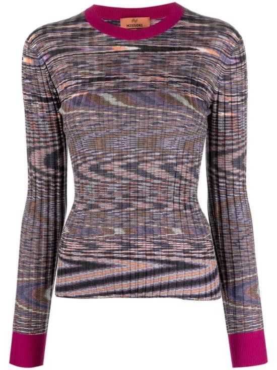 Missoni MISSONI Women Sweater DS23WN0G BK026QF902Q Orange Size S / US 4 / IT 40 - 1 Thumbnail