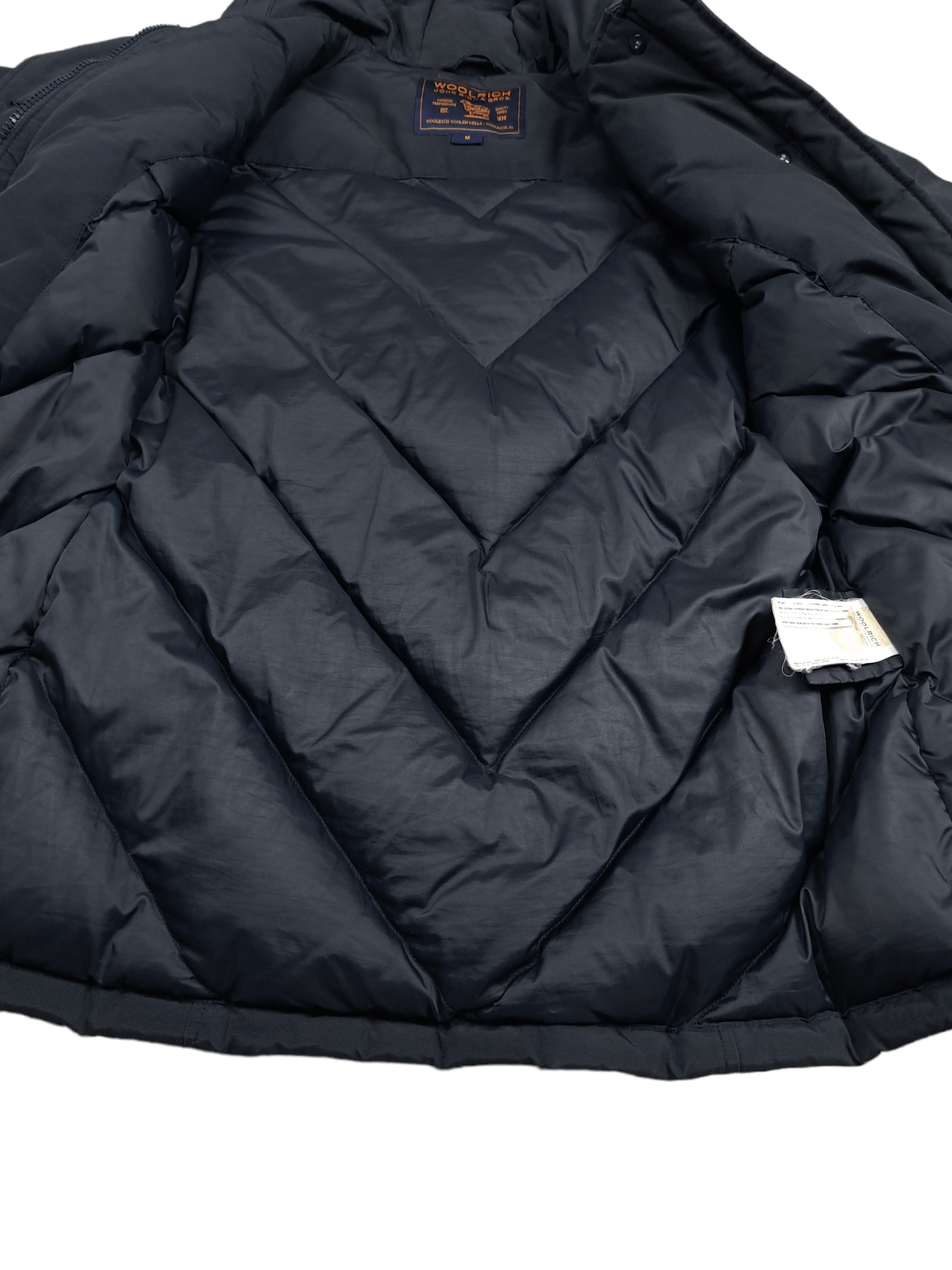 Woolrich Woolen Mills 💎 Duck Down Black Winter Parka Jacket Coat Womens M Size M / US 6-8 / IT 42-44 - 10 Thumbnail
