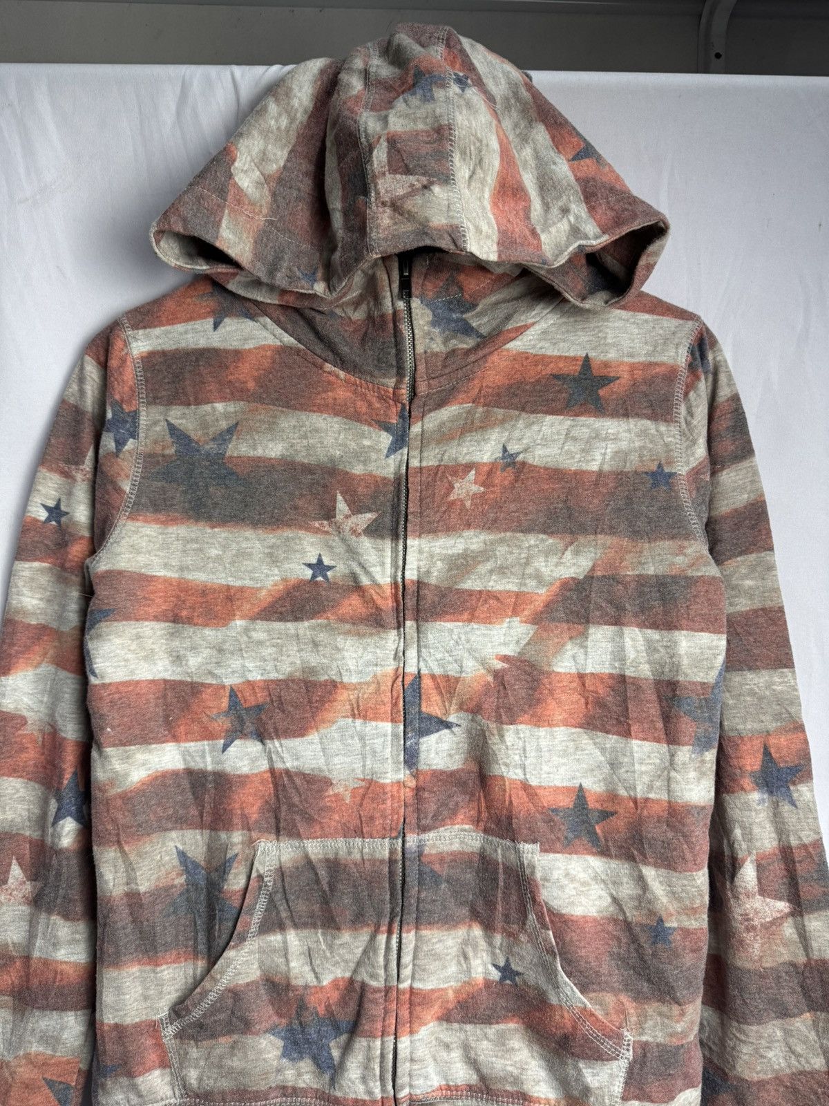 Hysteric Glamour Striped Stars American Ann Christine Hoodie Size US S / EU 44-46 / 1 - 2 Thumbnail