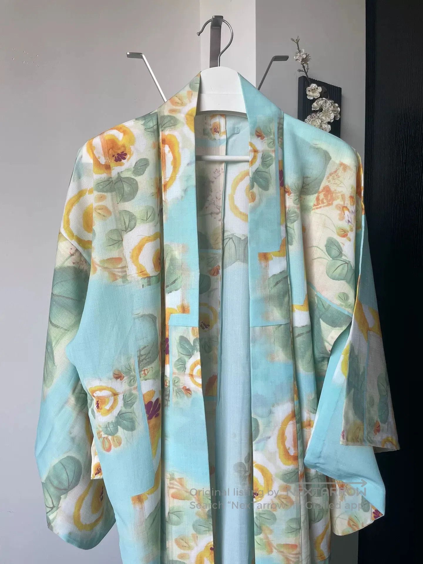 Jean Paul Gaultier Jean Paul Gaultier Floral Print Summer Kimono. Size M / US 6-8 / IT 42-44 - 3 Thumbnail