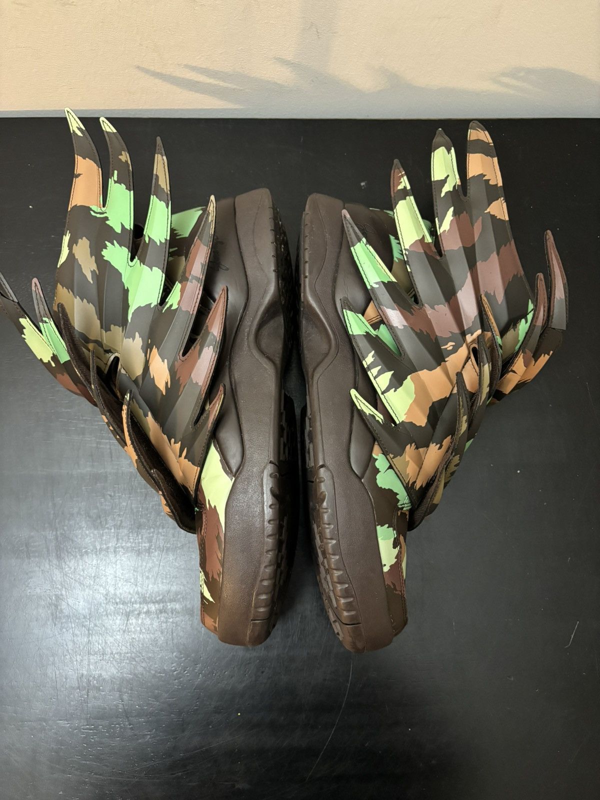 Adidas × Jeremy Scott adidas JS Jeremy Scott Wings 3.0 Sauvage Camo Size US 12 / EU 45 - 6 Thumbnail