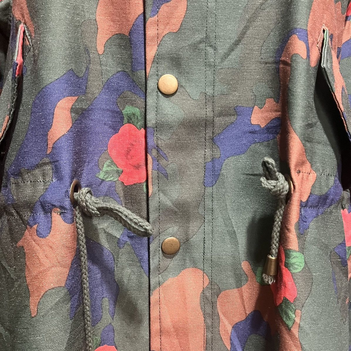 Other Elf Sack Women’s Floral Camouflage Coat Size M / US 6-8 / IT 42-44 - 2 Thumbnail