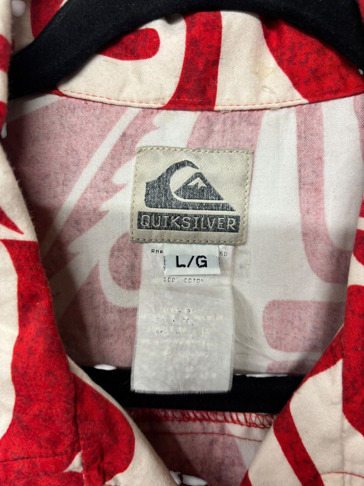 Quiksilver Vintage 90s Quiksilver Hawaiin Tshirt Size US L / EU 52-54 / 3 - 4 Thumbnail