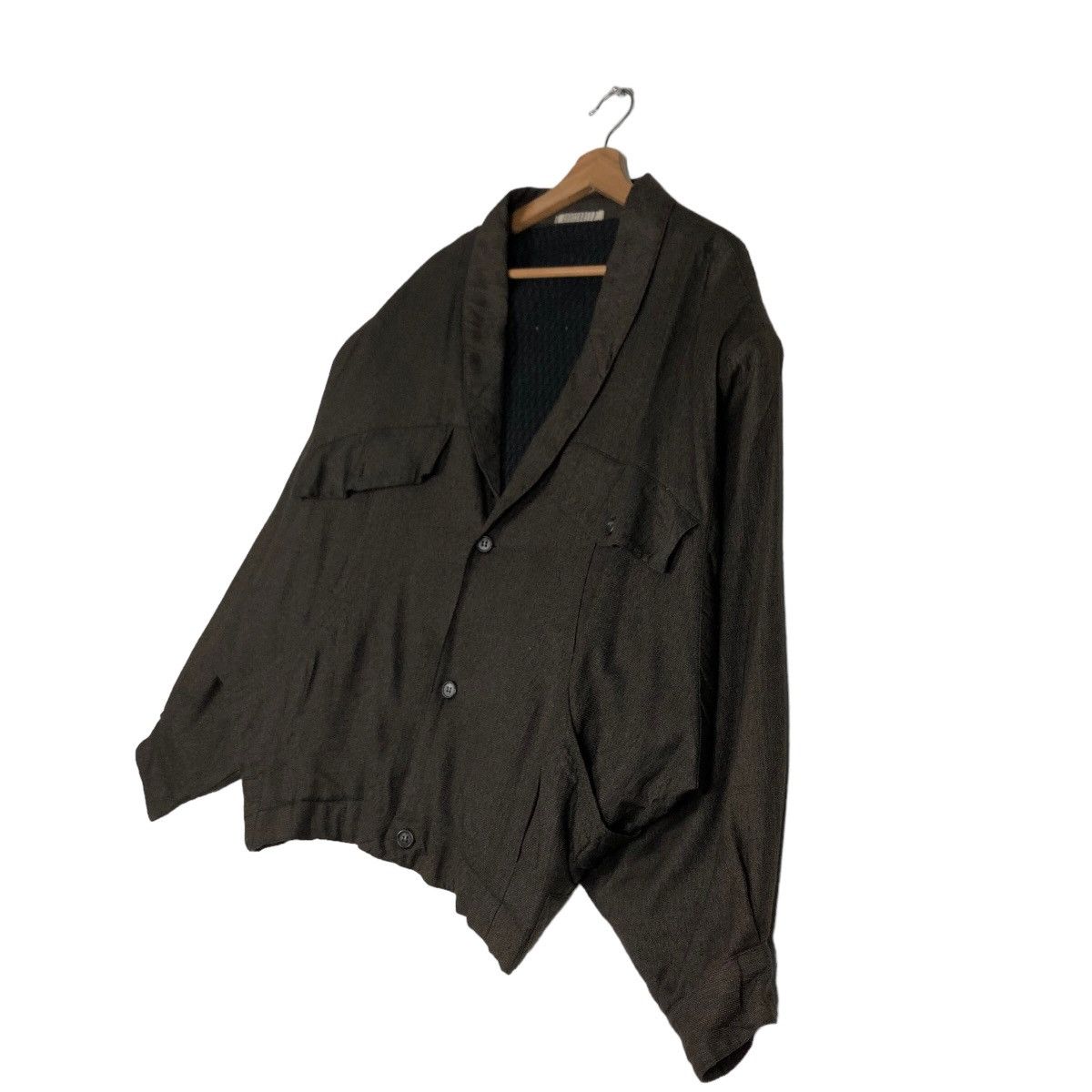Issey Miyake 🔥Vtg Bomber Jacket Double Breast Bondage Crossbread Japan Size US M / EU 48-50 / 2 - 2 Thumbnail