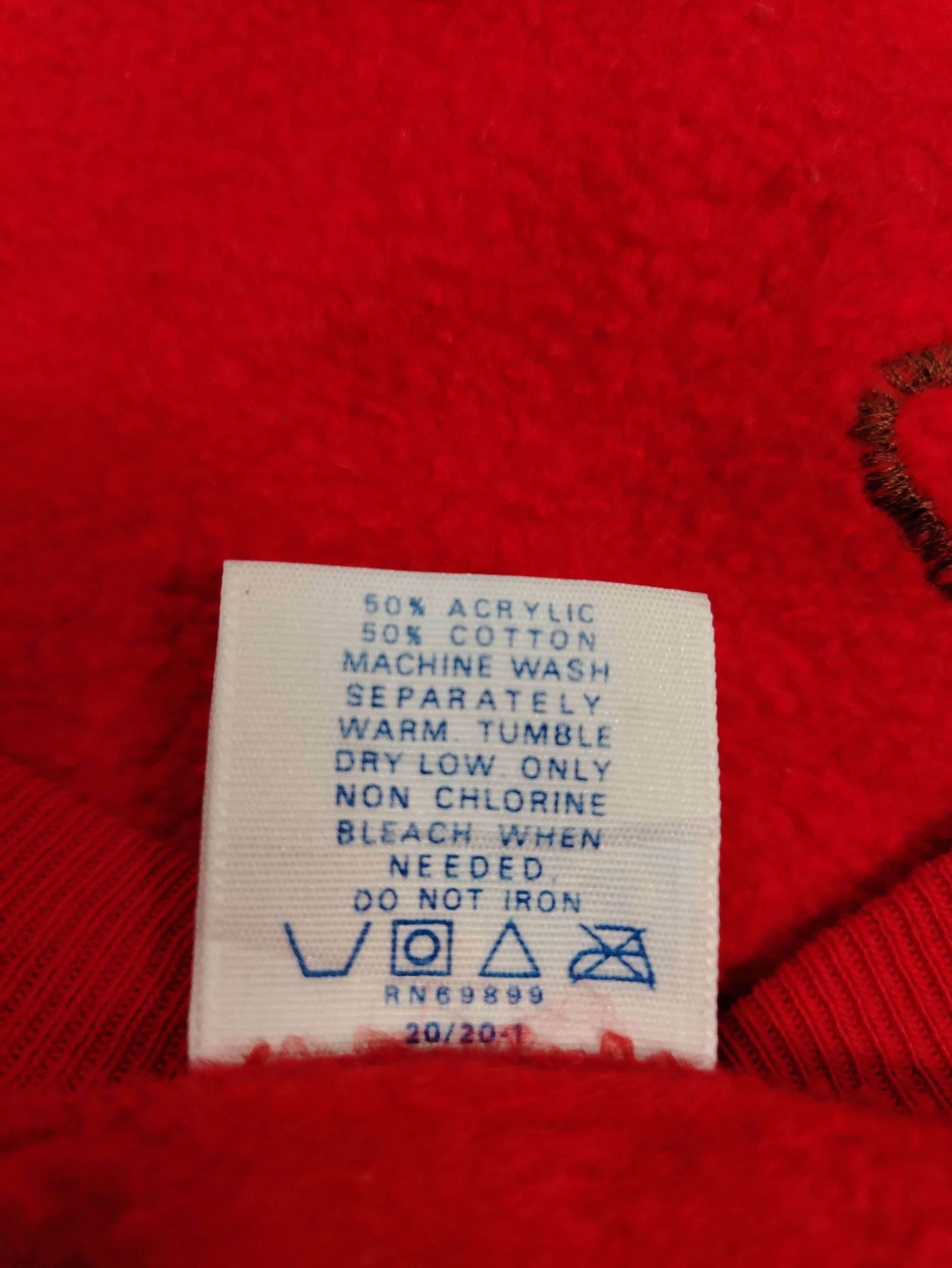 Vintage Vintage 80/90s mirror teddy bear sweatshirt tshirt Size XL / US 12-14 / IT 48-50 - 4 Thumbnail