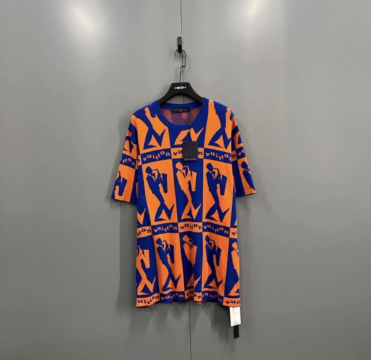 Louis Vuitton Orange XL Short Sleeve Graphic Print Shirt Size US XL / EU 56 / 4 - 1 Thumbnail