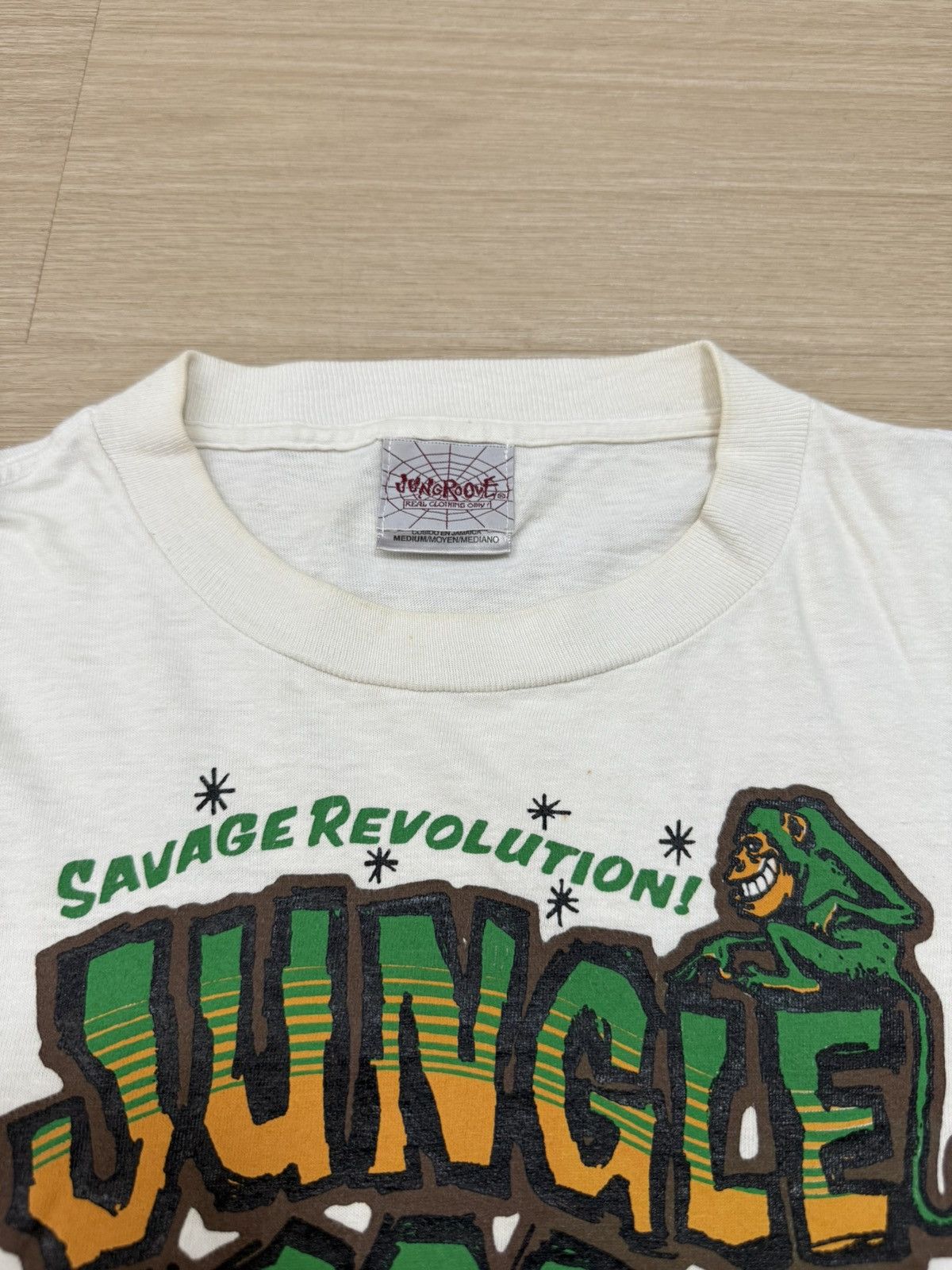 Vintage Vintage JUNGROOVE T-shirt Size US M / EU 48-50 / 2 - 4 Thumbnail
