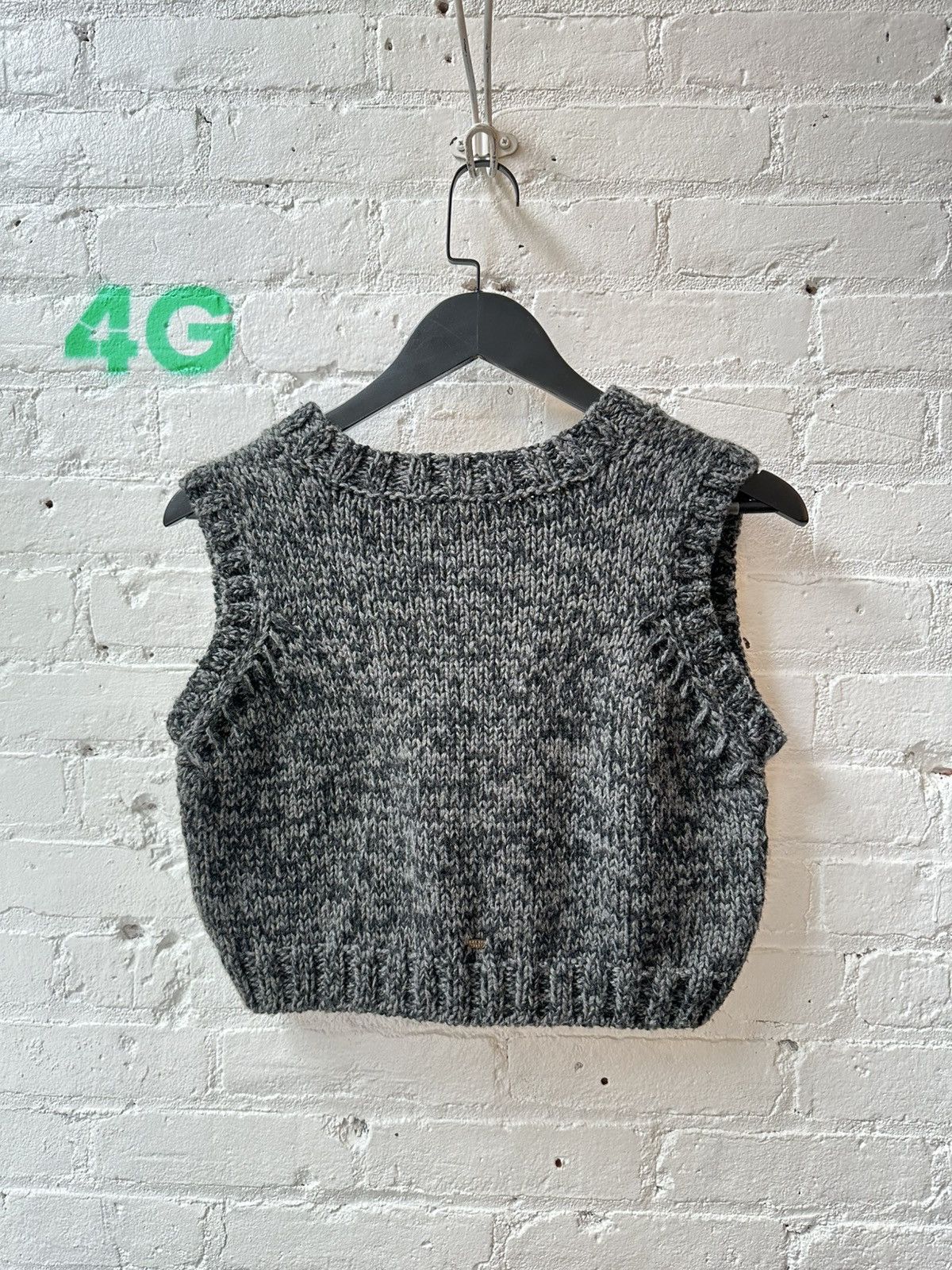 Chrome Hearts CHROME HEARTS WOOL PATCHED SWEATER Size S / US 4 / IT 40 - 4 Thumbnail