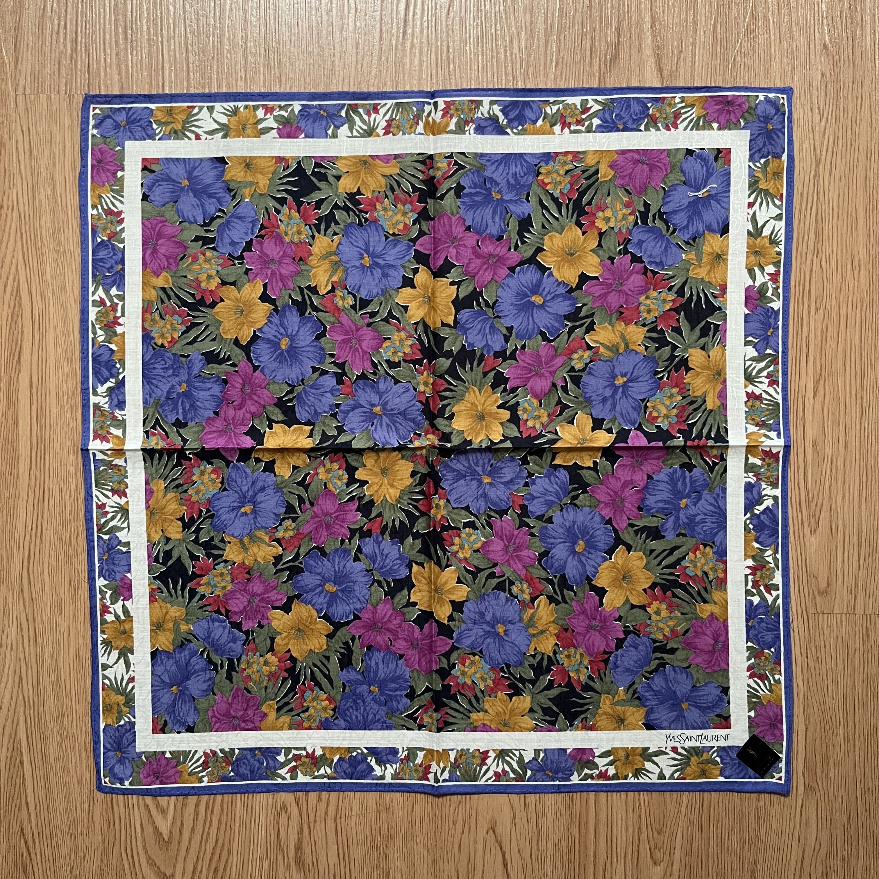 Yves Saint Laurent Vintage Yves Saint Laurent Handkerchief Size ONE SIZE - 1 Thumbnail
