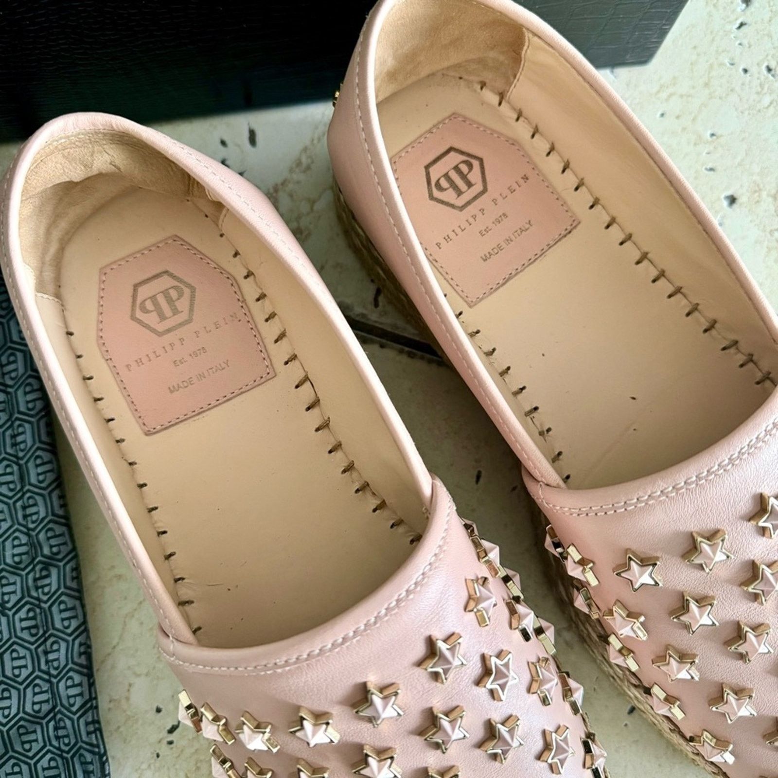 Philipp Plein PHILIPP PLEIN Espadrille, blush pink, Size 40, Authentic Size US 10 / IT 40 - 4 Thumbnail