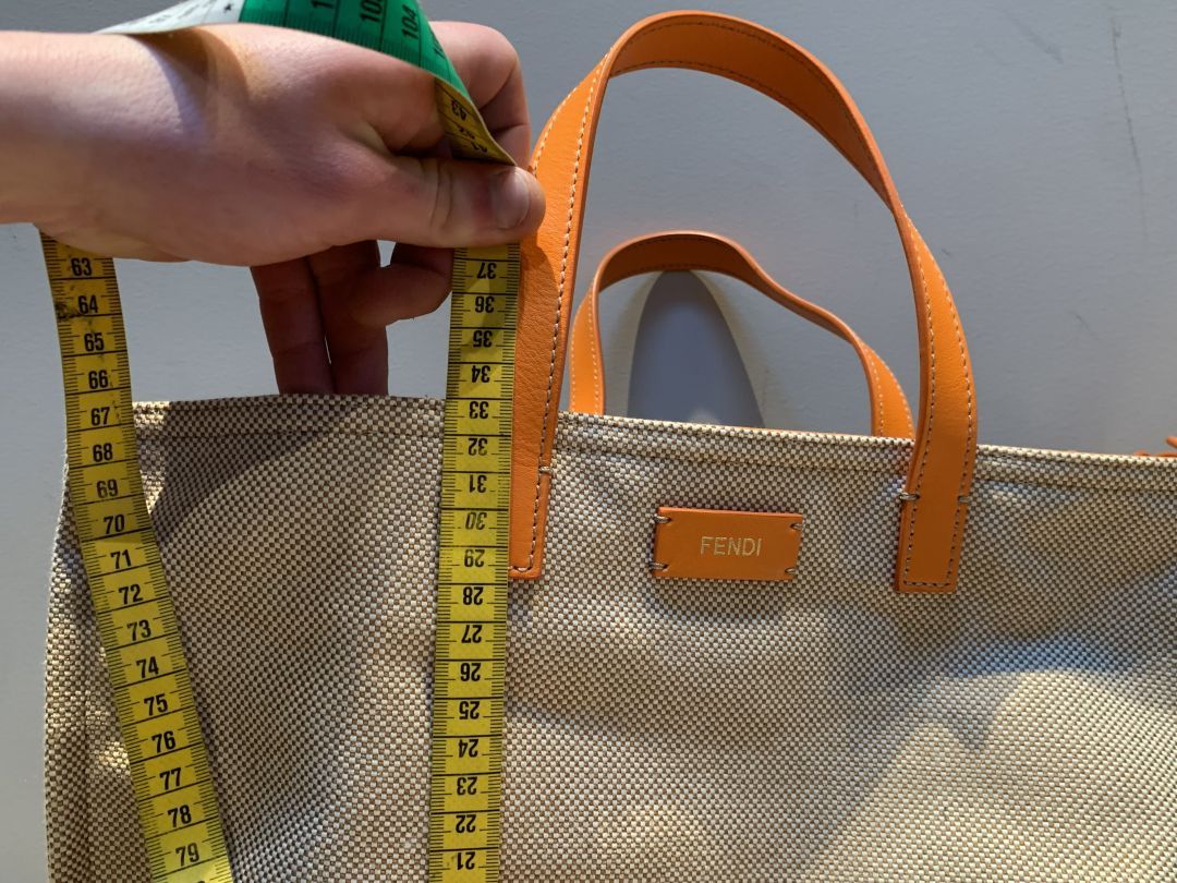 Fendi Fendi Simply Shopping Pequin Striped Tote - 2013 Collection Size ONE SIZE - 7 Thumbnail