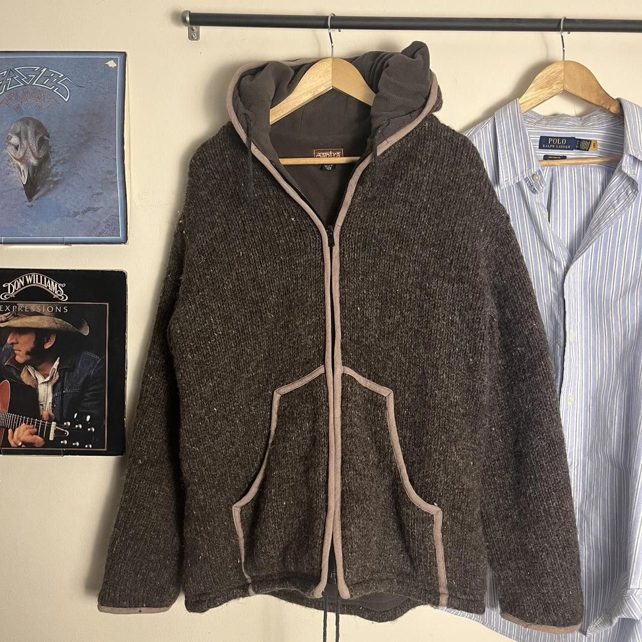 Designer Men's Brown and Tan Jumper Size US XL / EU 56 / 4 - 1 Thumbnail