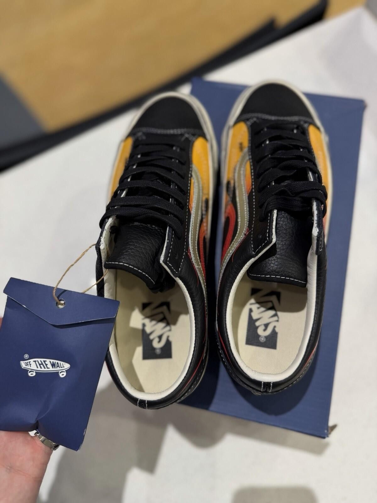 Vans Vans Old Skool 36 Archive Flame Black Brand New Size (8) Size US 8 / EU 41 - 10 Thumbnail