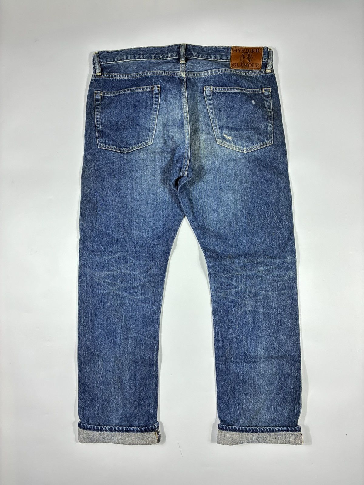 Hysteric Glamour Hysteric Glamour Distressed Studded Selvedge Jeans Size US 34 / EU 50 - 7 Thumbnail
