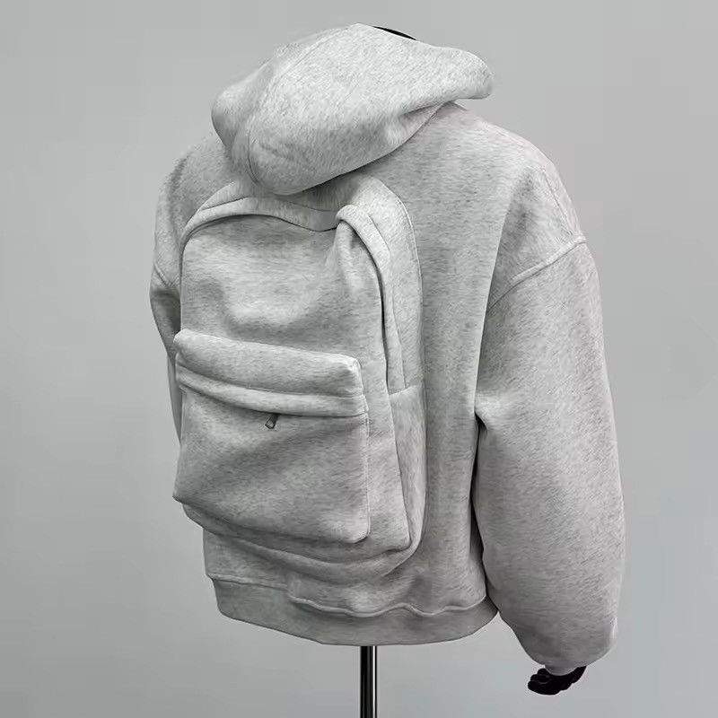 Japanese Brand Kurusu x aoka Backpack Design Hoodie Size US M / EU 48-50 / 2 - 1 Thumbnail