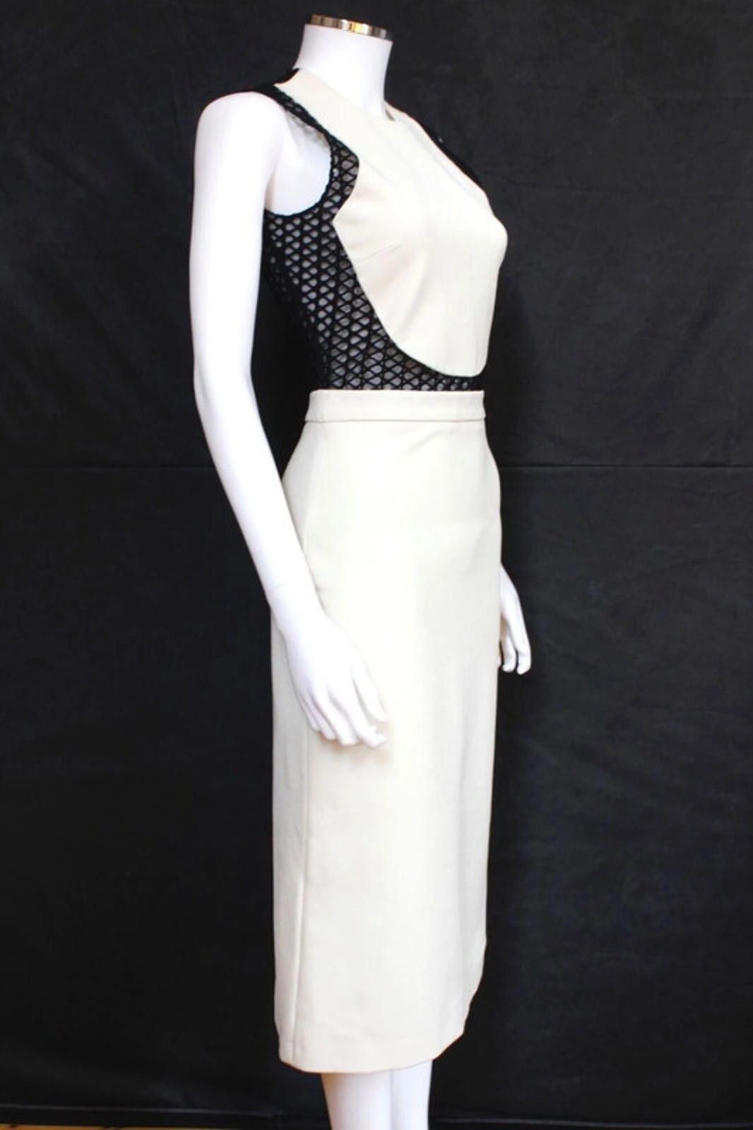 Other David Koma Black White Contrast cotton-blend dress UK 12/ 10 Size M / US 6-8 / IT 42-44 - 1 Thumbnail