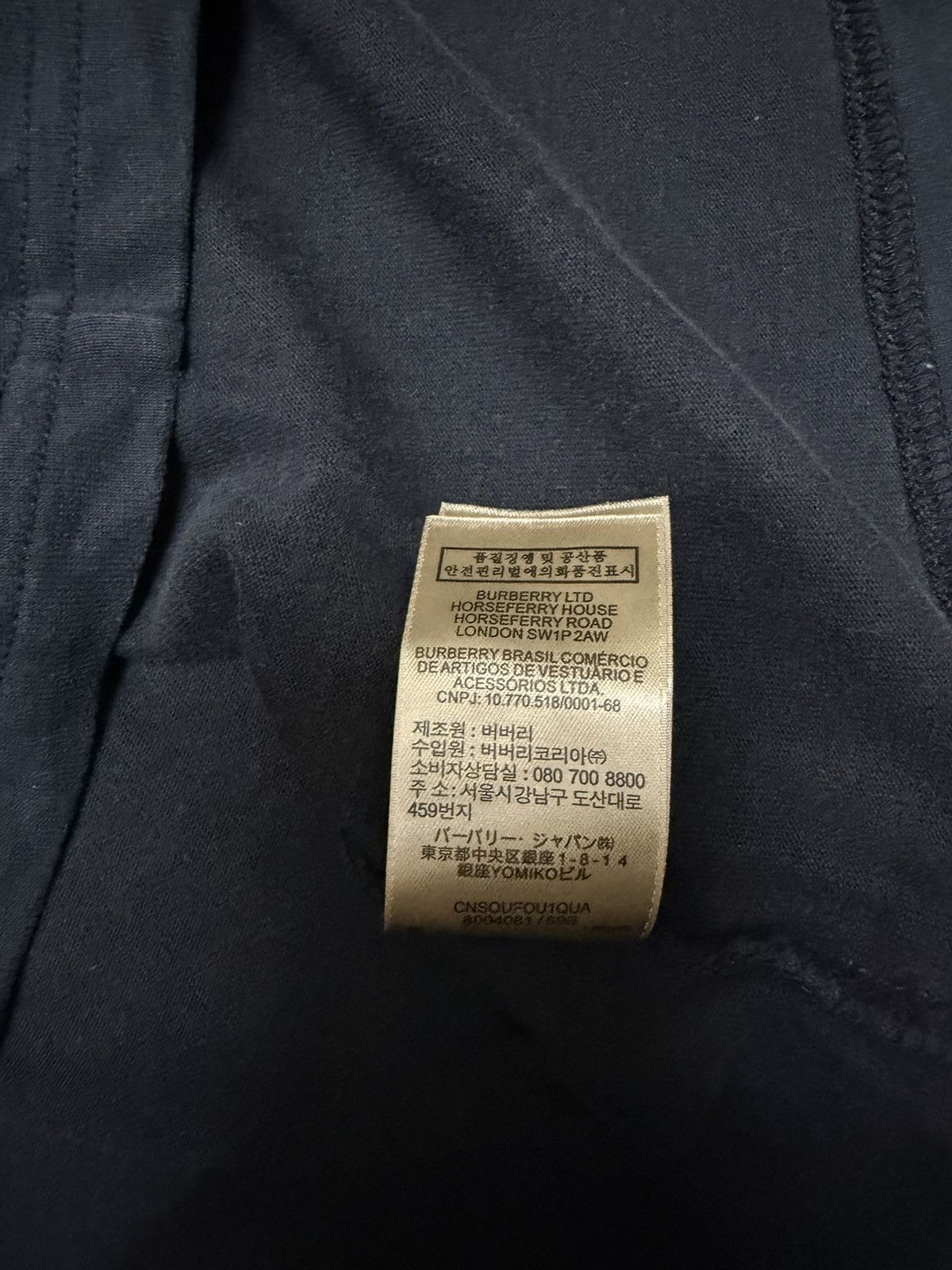 Burberry Prorsum Burberry Prorsum Tee Size US M / EU 48-50 / 2 - 6 Thumbnail